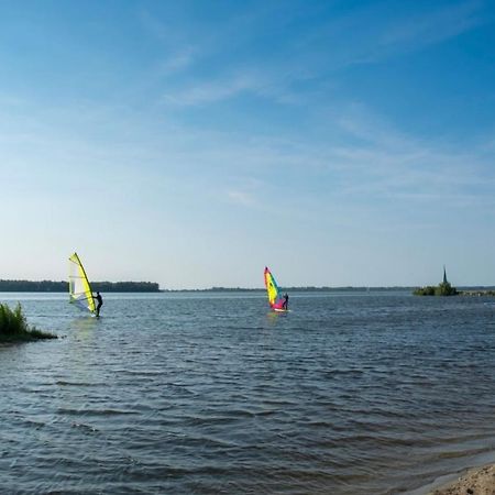 Luxus Cube Meerblick Veluwemeer Am Strand In Erster Reihe フルスホルスト エクステリア 写真